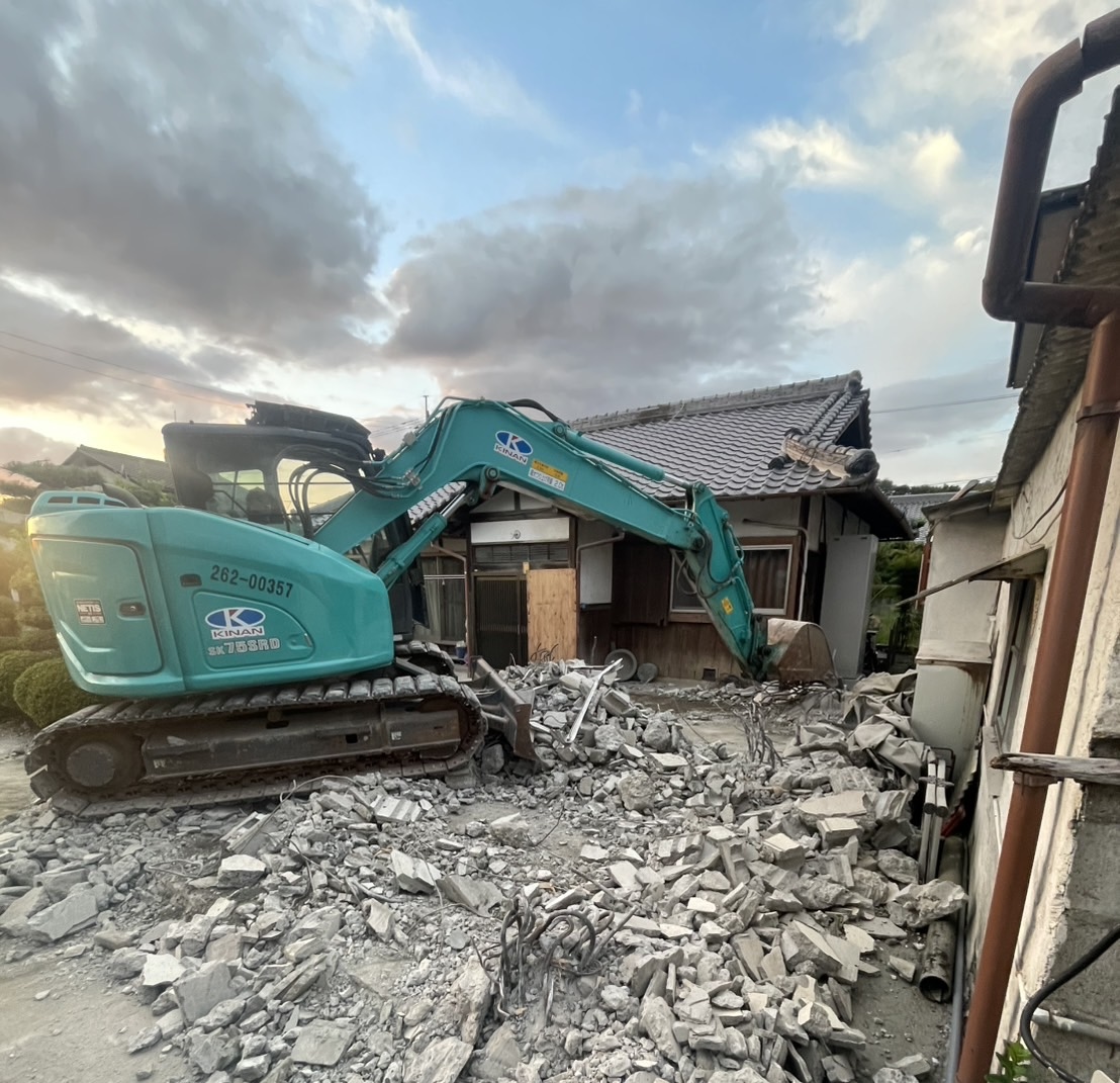 解体工事のイメージ（社内撮影）