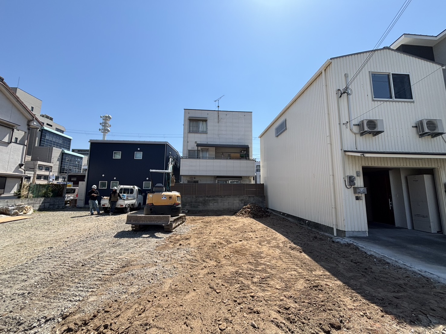 和歌山市土佐町の木造住宅解体工事 施工後の敷地内状況 4